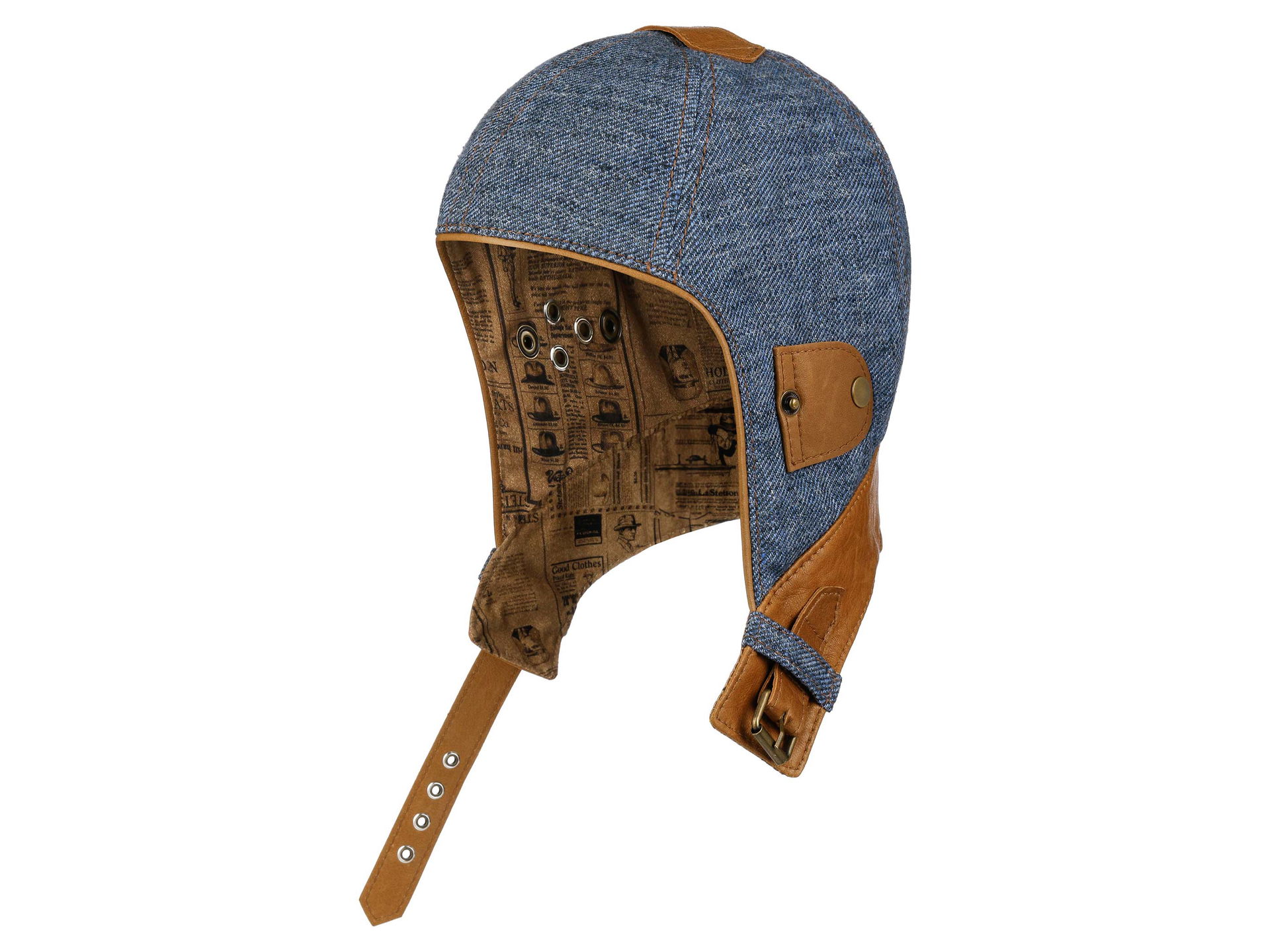 Stetson Convertible Cap Linen/Lamb Nappa