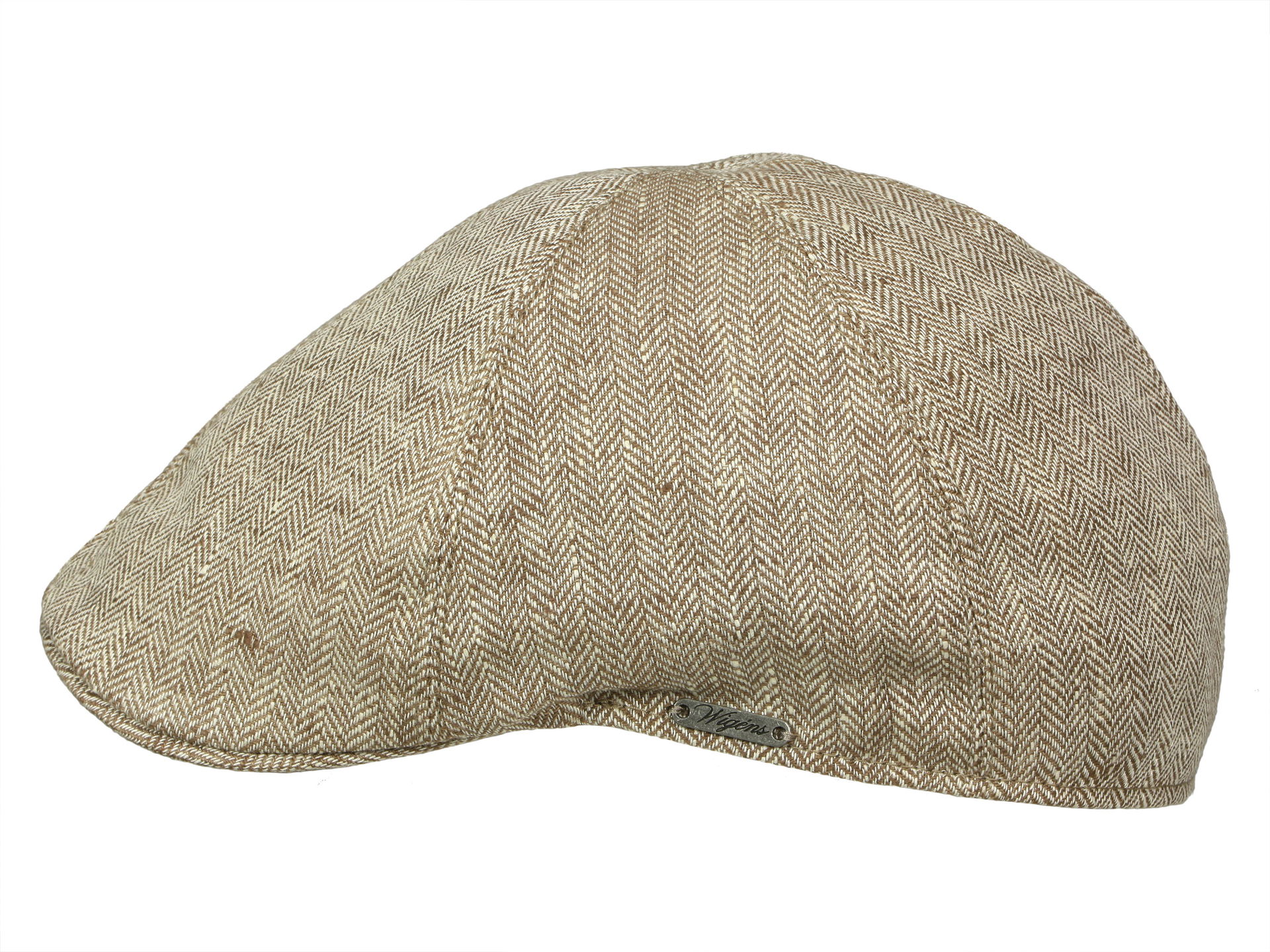 Wigens Pub Cap Schnabel Flatcap aus Leinen