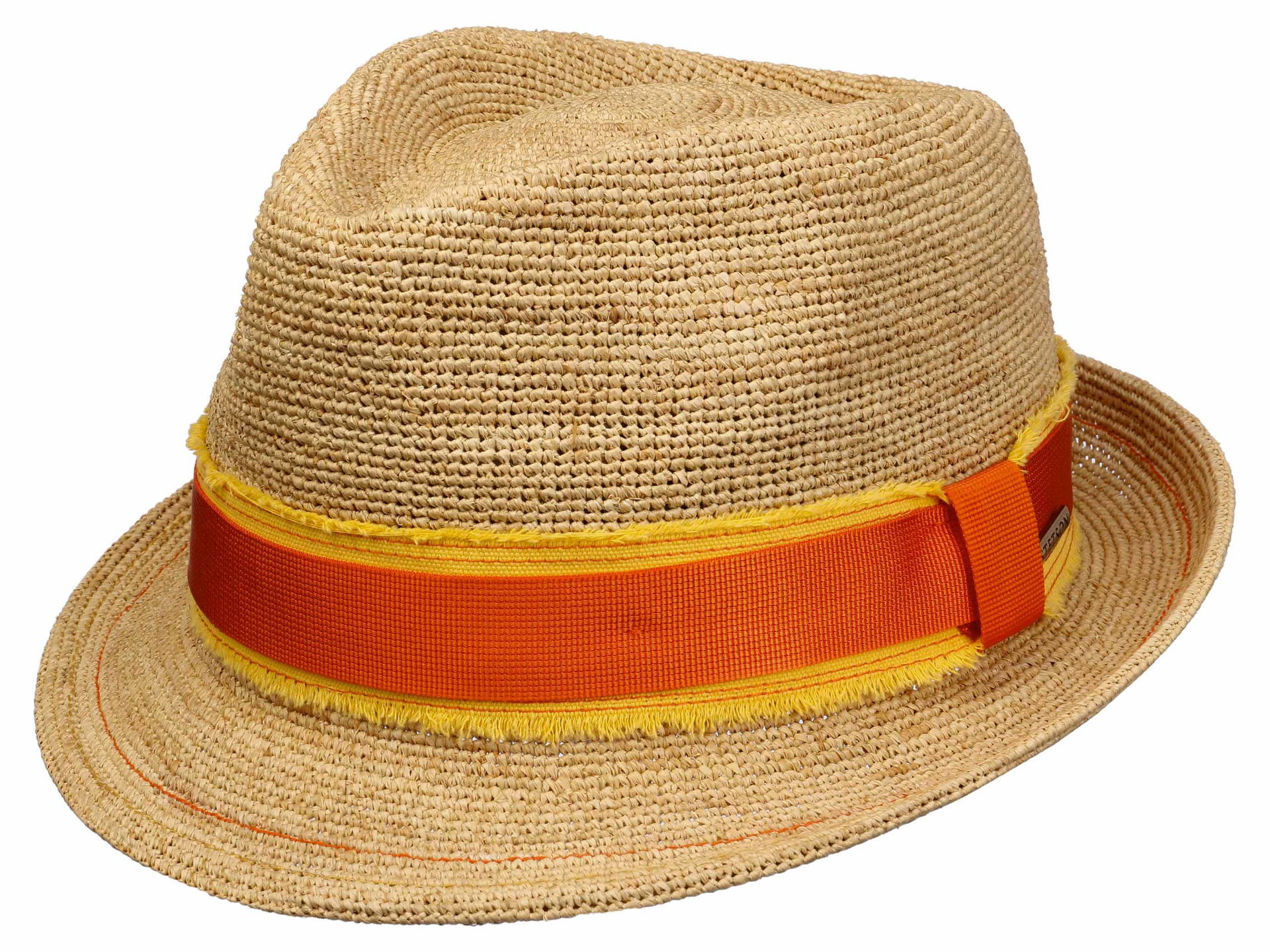 Stetson Trilby Raffia Crochet