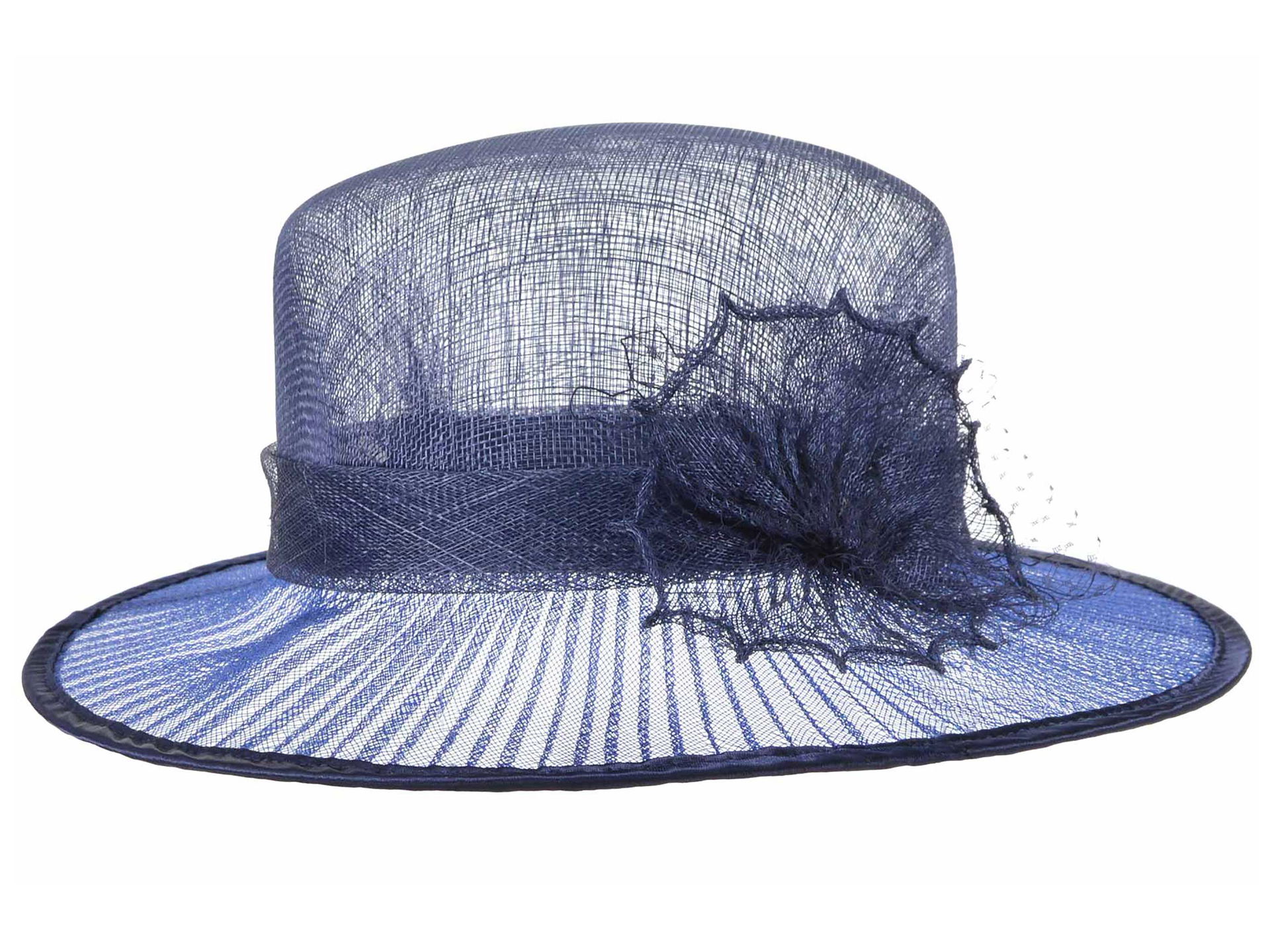 Seeberger Sinamay Glocke  Schmaler Cloche Hut