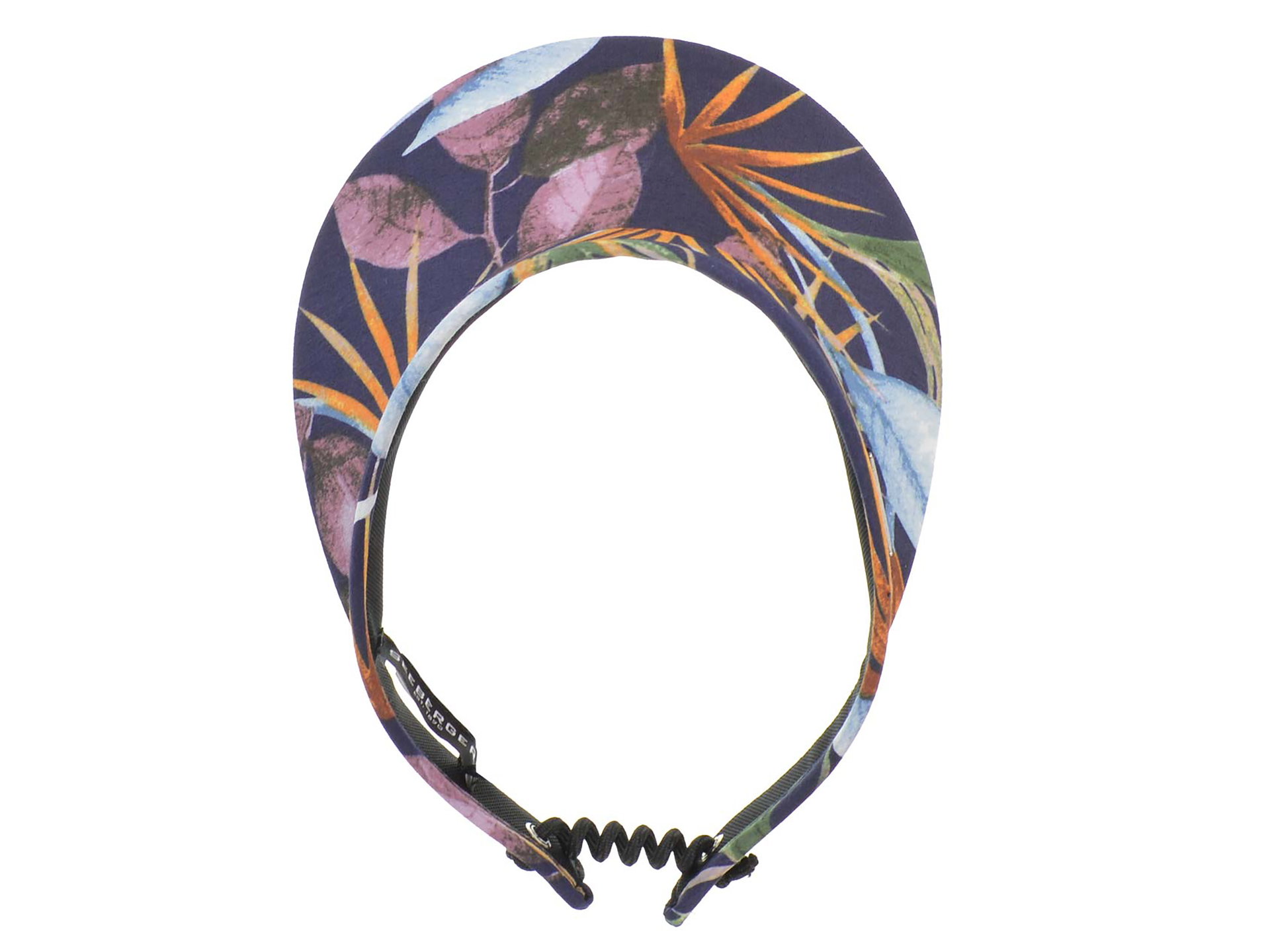 Seeberger Visor mit Gummizug aus sommerlich gemustertem Stoff