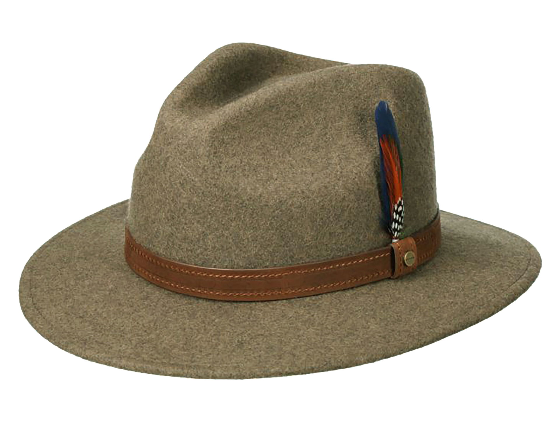 Stetson Rincova Traveller Woolfelt Mix melierter Filzhut