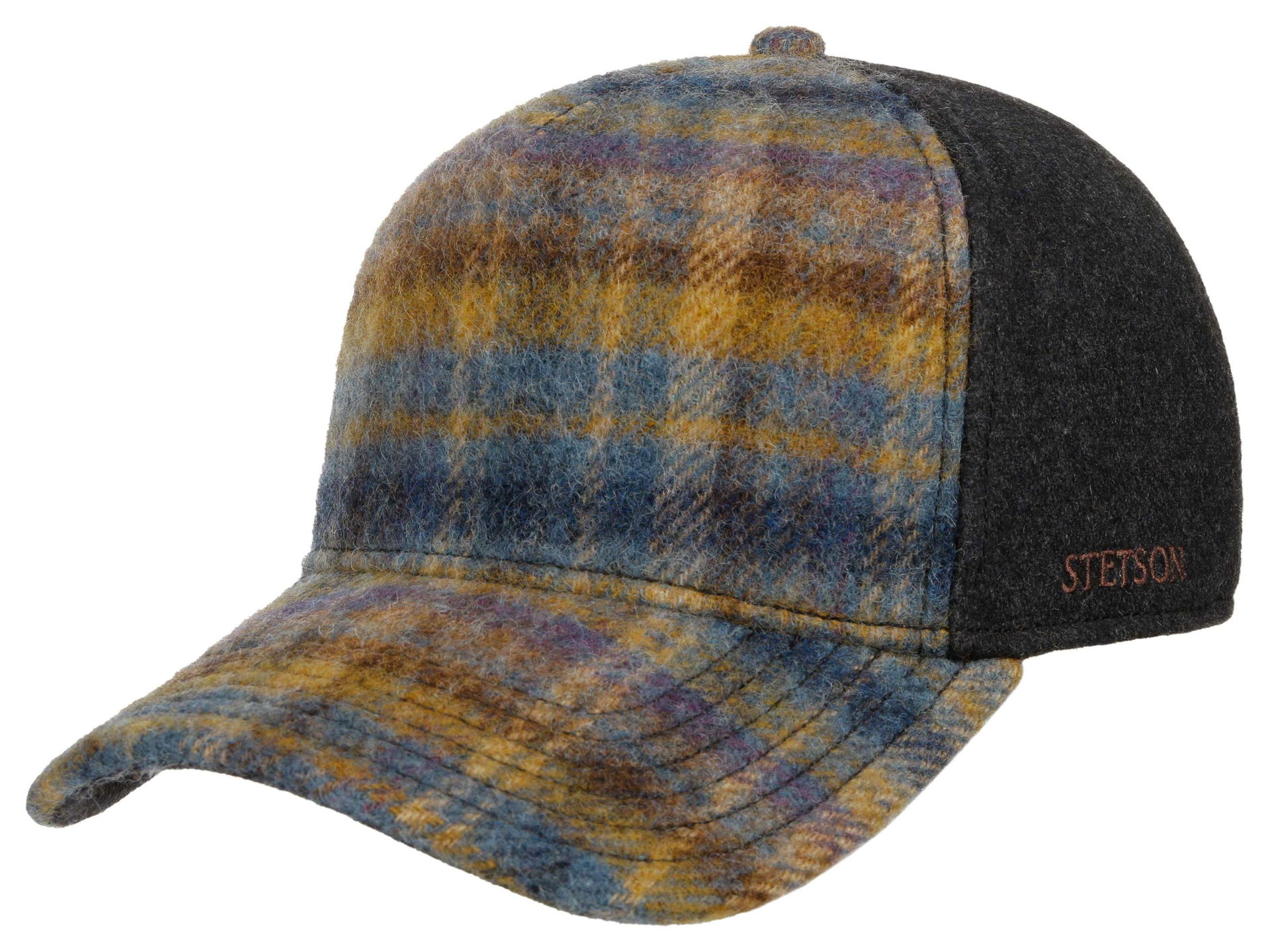 Stetson Trucker Cap Wool Check