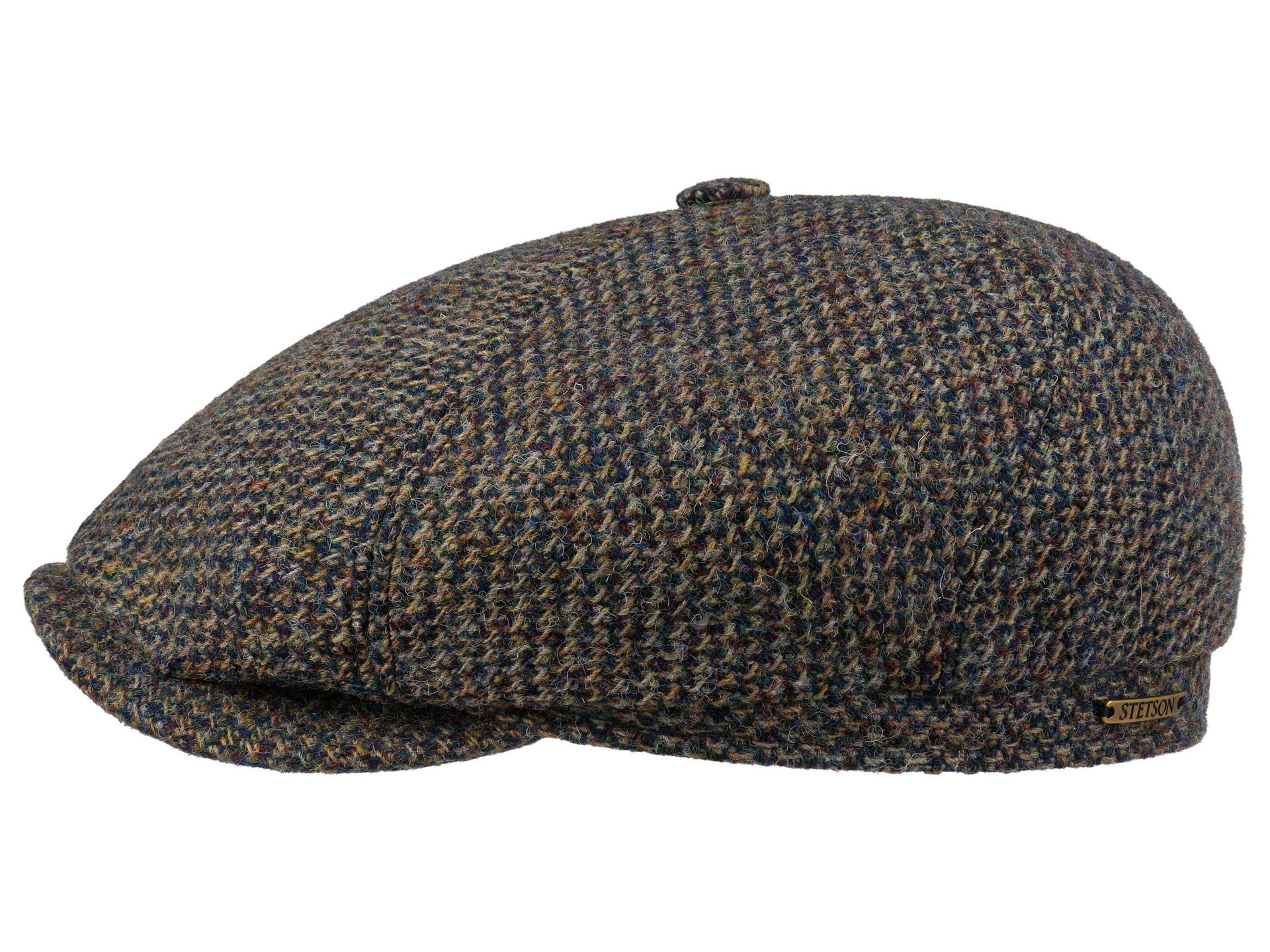 Stetson Brooklin 6-Panel Cap Harris Tweed