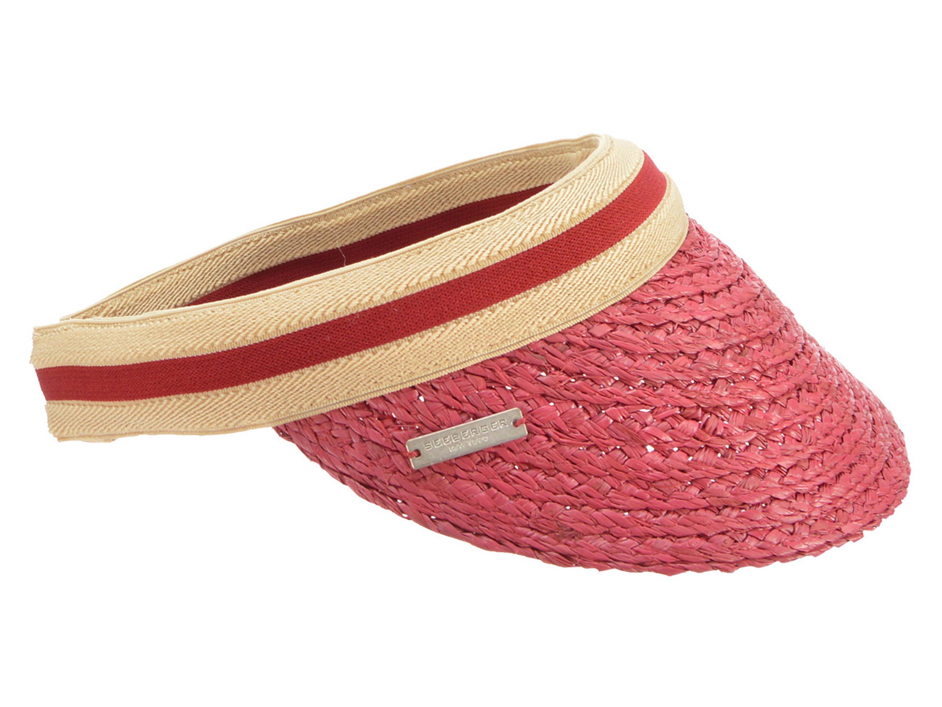 Seeberger Visor aus Raffiaborte