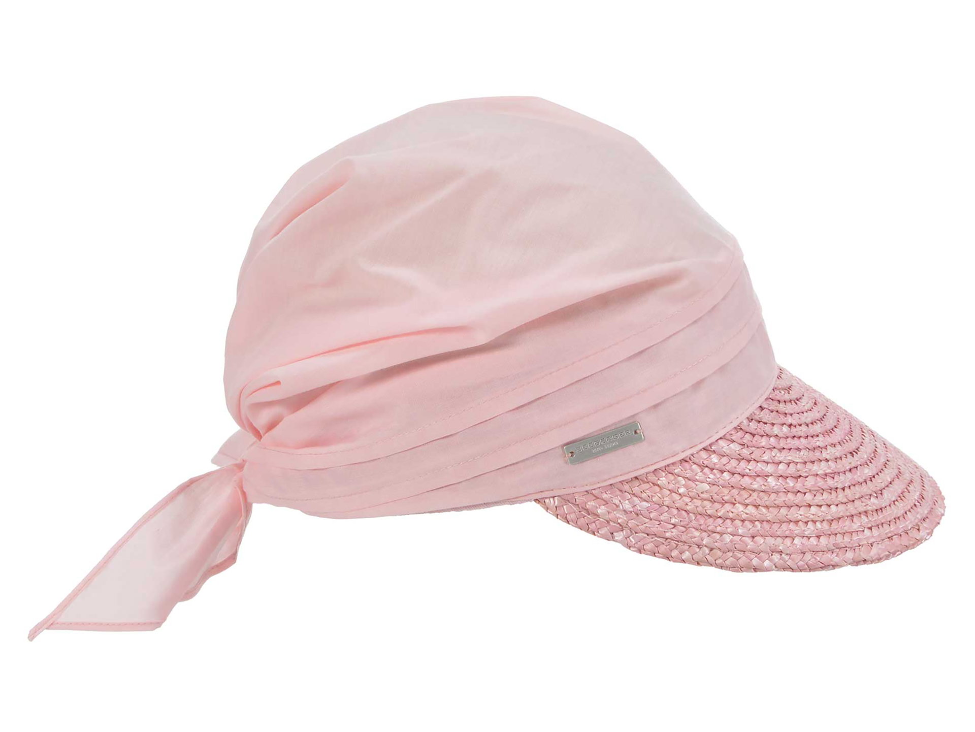 Seeberger feminine Schirmmütze aus Strohborte