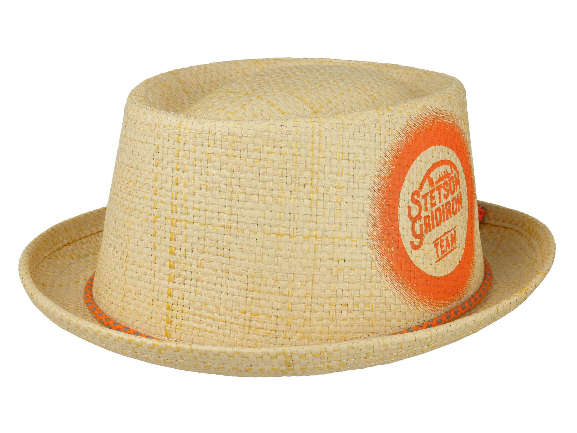 Stetson Pork Pie Toyo Strohhut