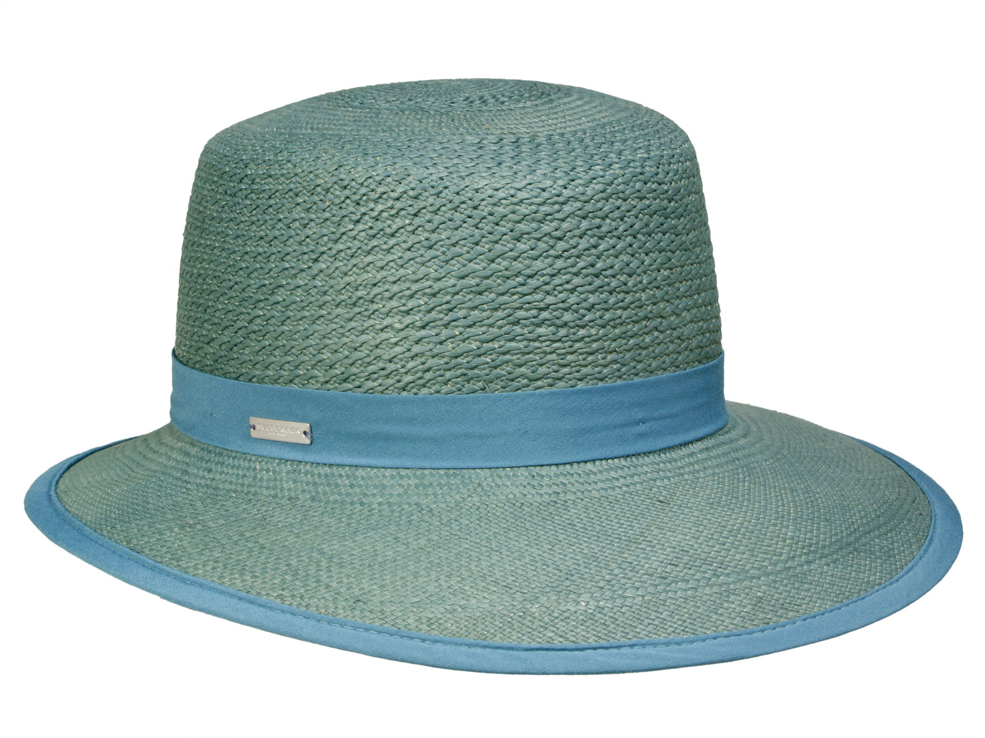 Seeberger Original Panama Schute mit Ripsbandeinfass
