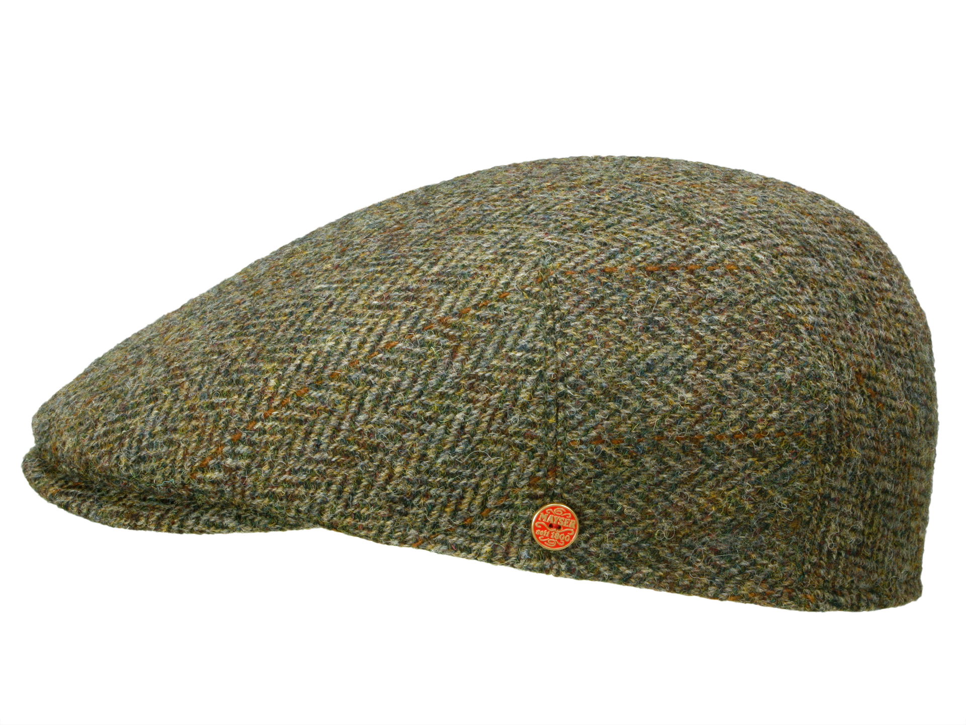 Mayser Sidney Einteilige Flatcap aus Harris Tweed