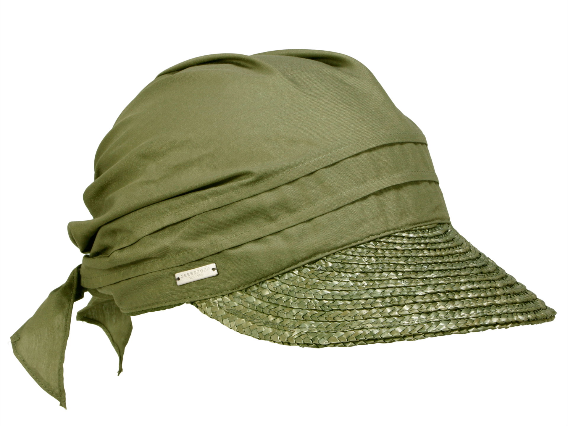 Seeberger feminine Schirmmütze aus Strohborte