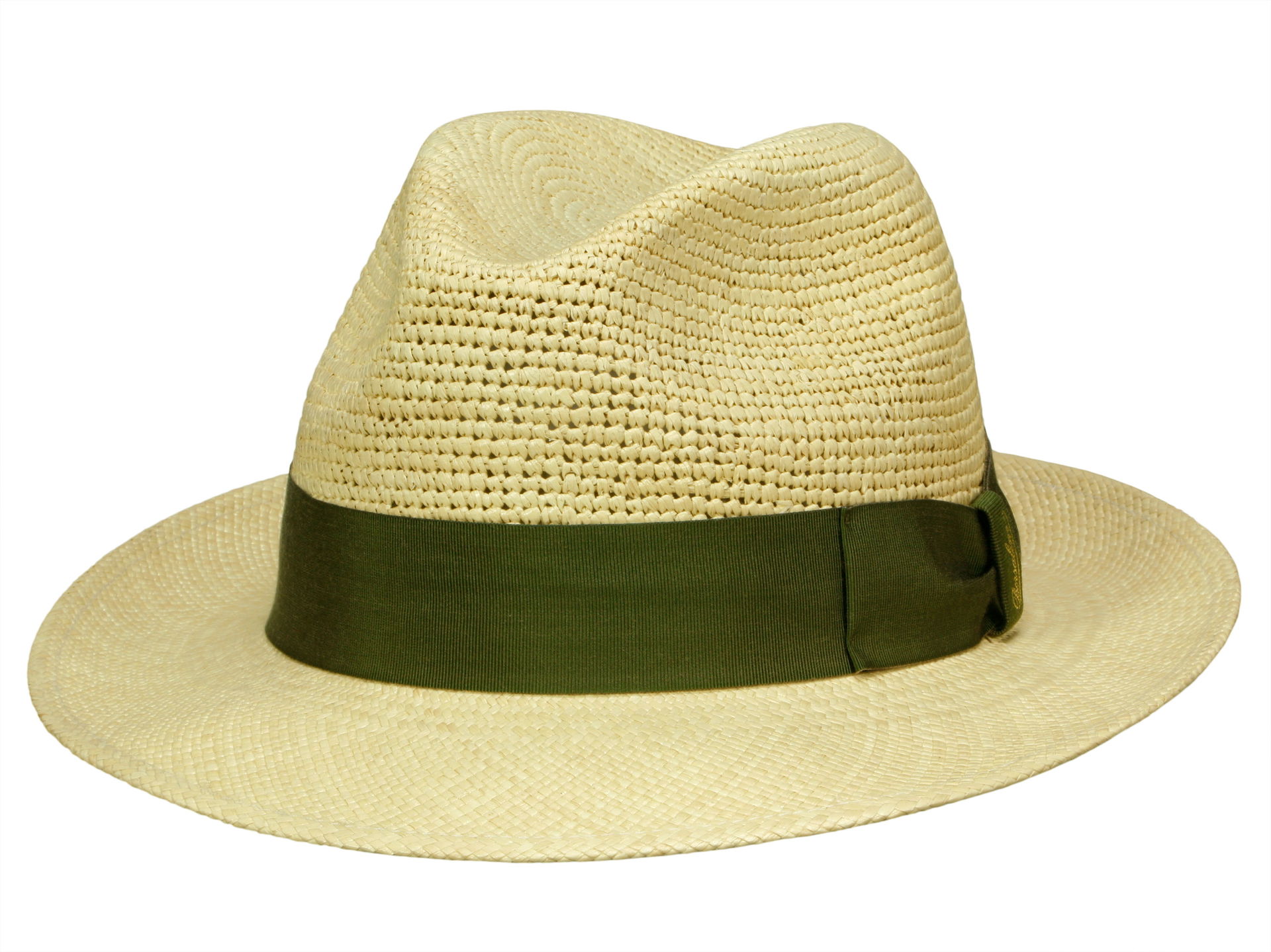 Borsalino Original Panamahut mit Crochet Flechtung