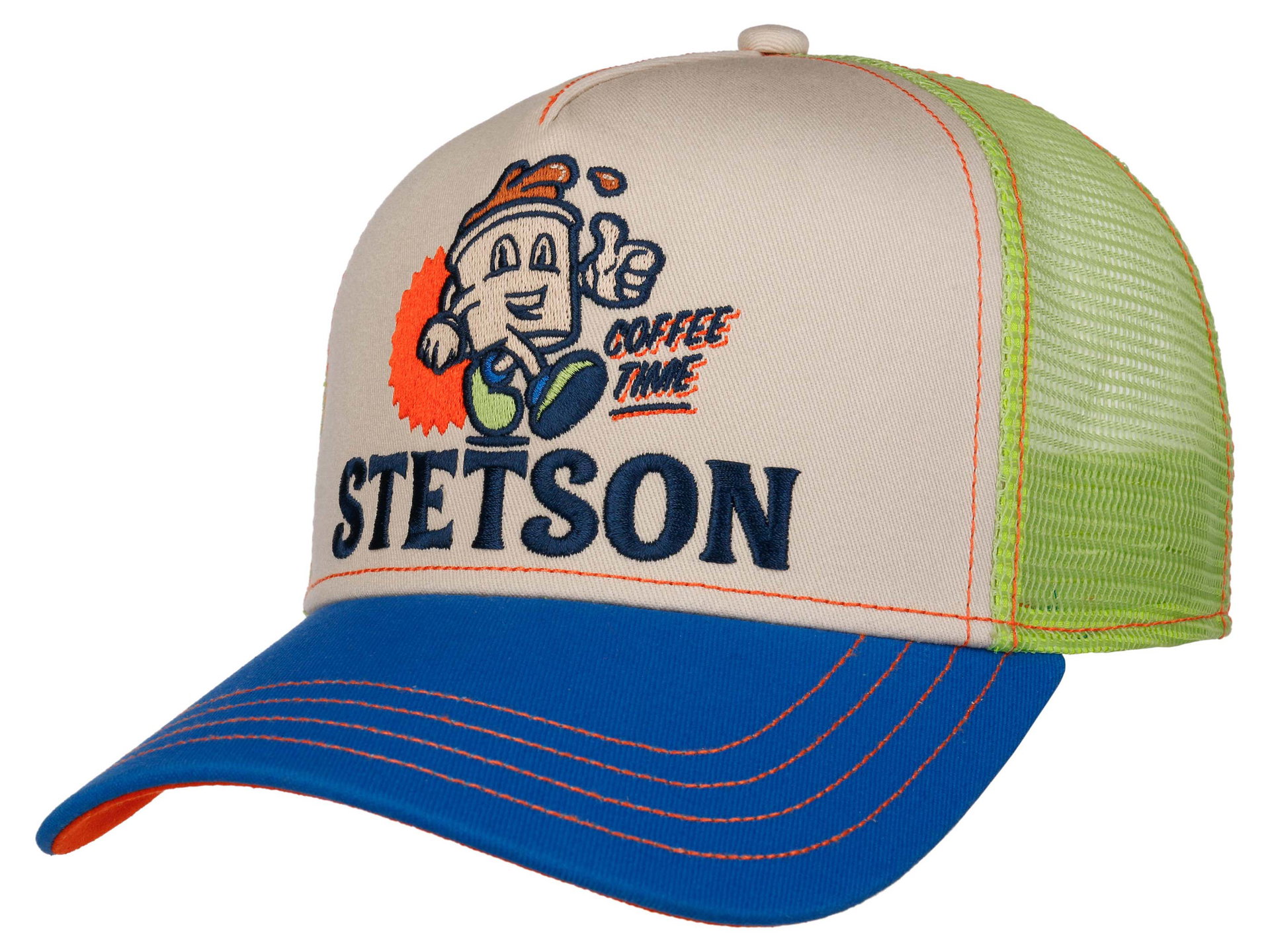 Stetson Trucker Cap Barista Coffee Time