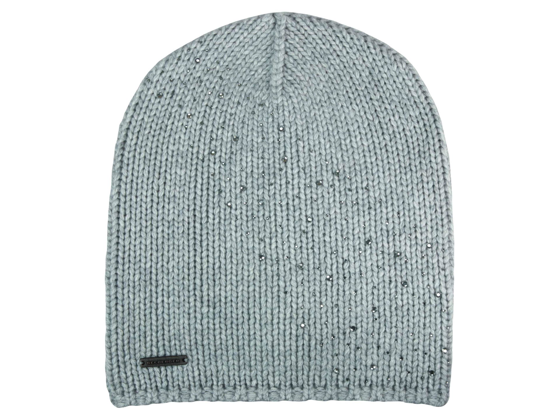 Seeberger Headsock mit Strasssteinen aus Kaschmir und Wolle