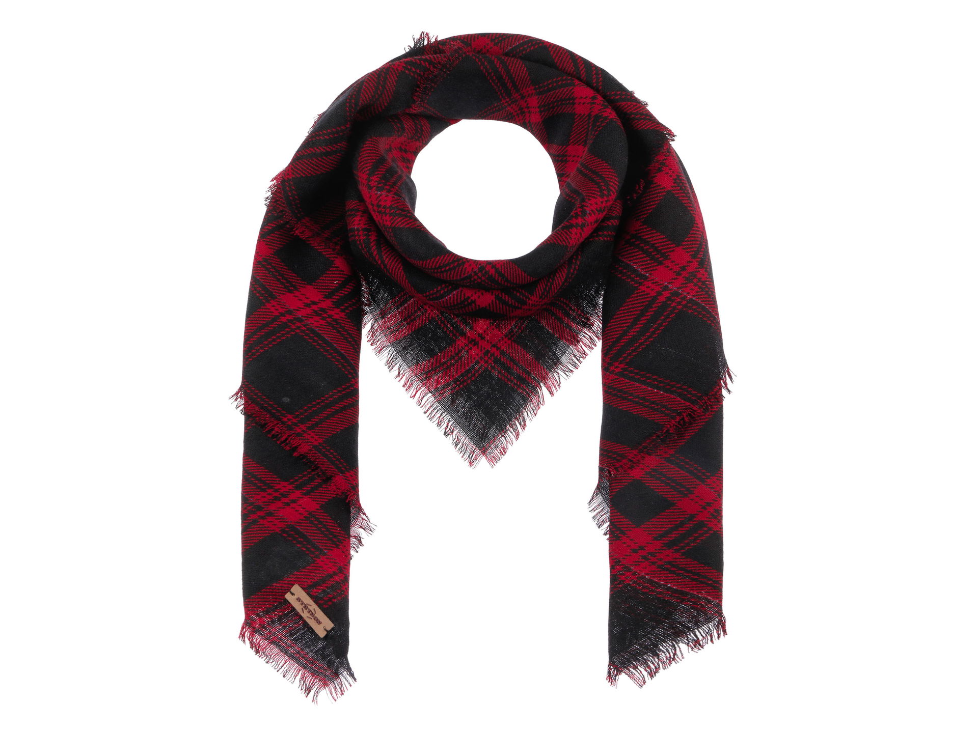 Stetson Scarf Shadow Plaid Karoschal aus Wolle