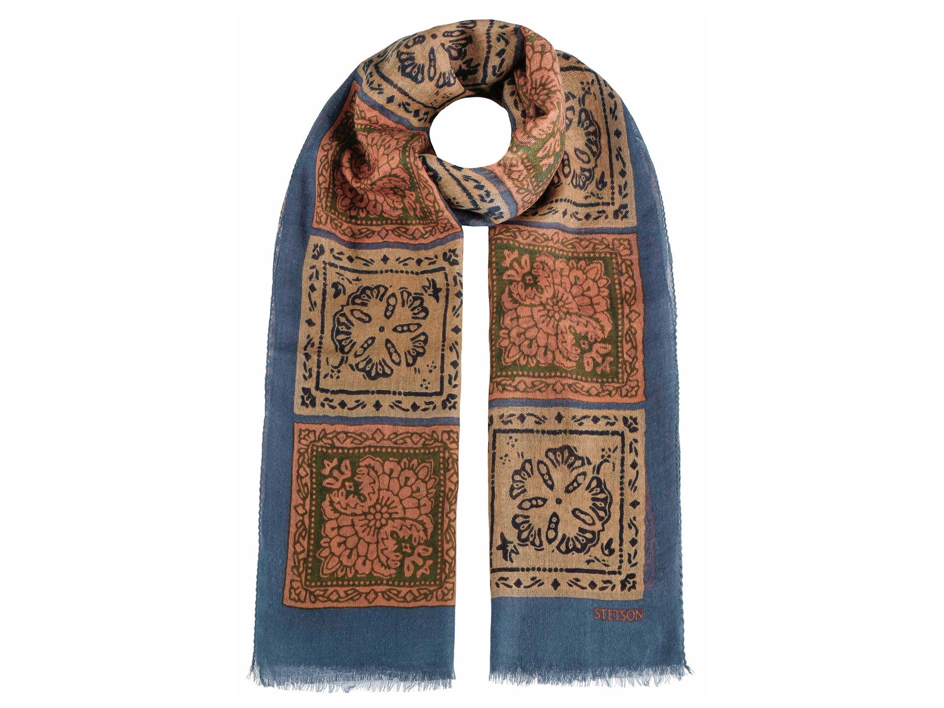 Stetson Scarf Summer Tiles