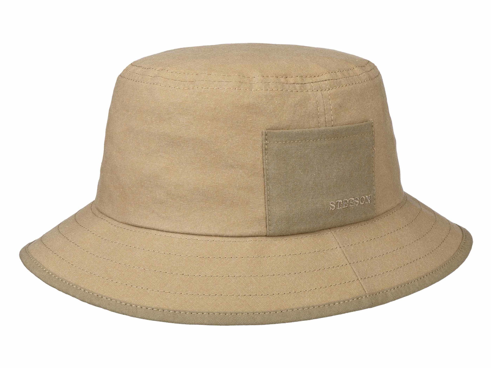 Stetson Bucket Delave Organic Cotton Fischerhut mit UV-Schutz