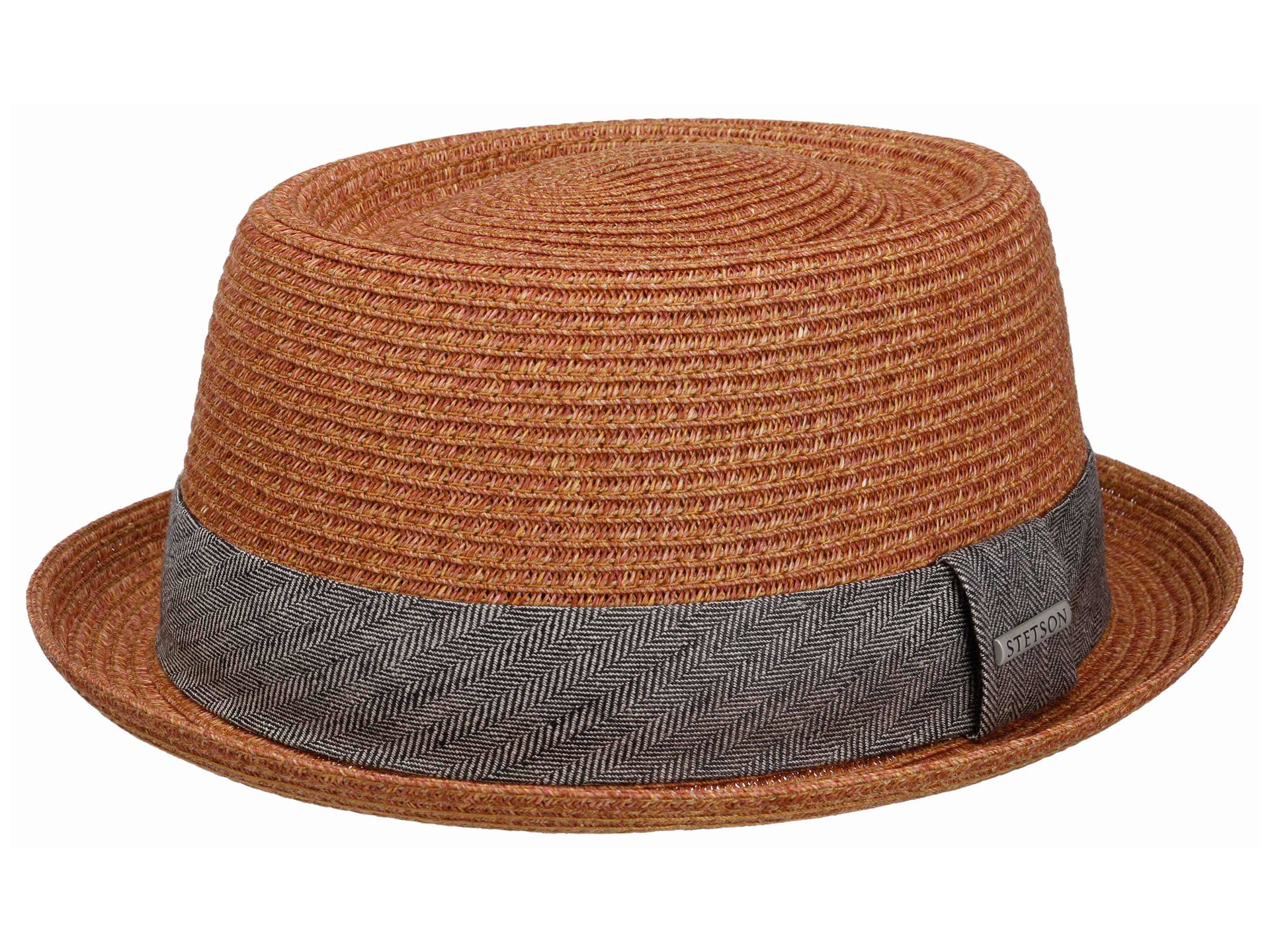 Stetson Robstown Toyo Pork Pie Hut aus knautschbarer Borte