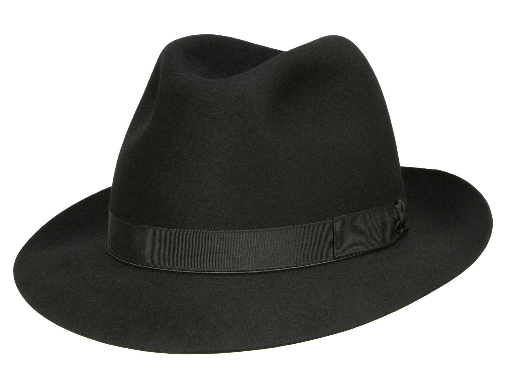 Borsalino Vicuna Fedora Herrenhut aus exclusivem Vicunja-Haarfilz