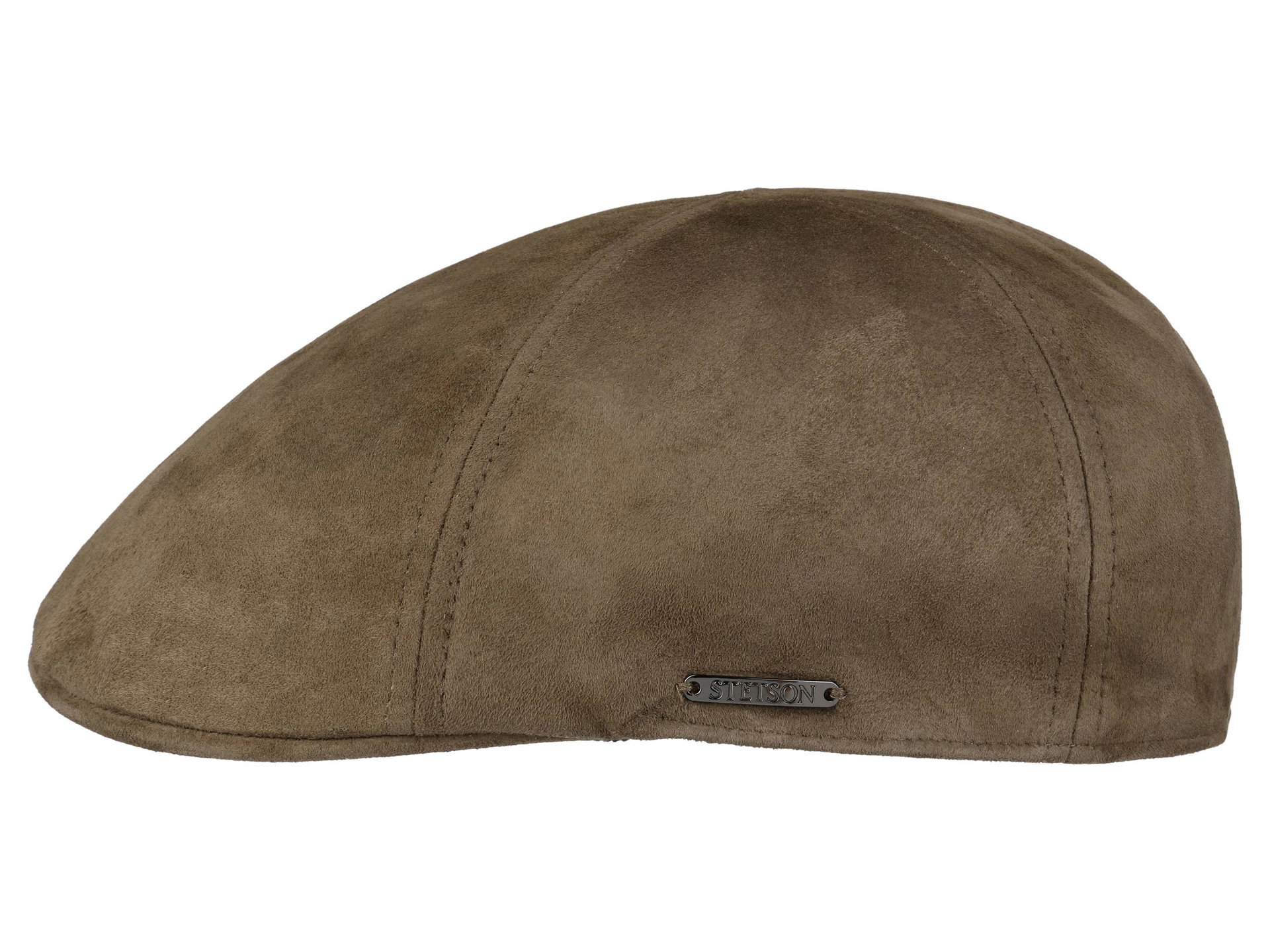 Stetson Texas Goat Suede Duckcap aus Veloursleder