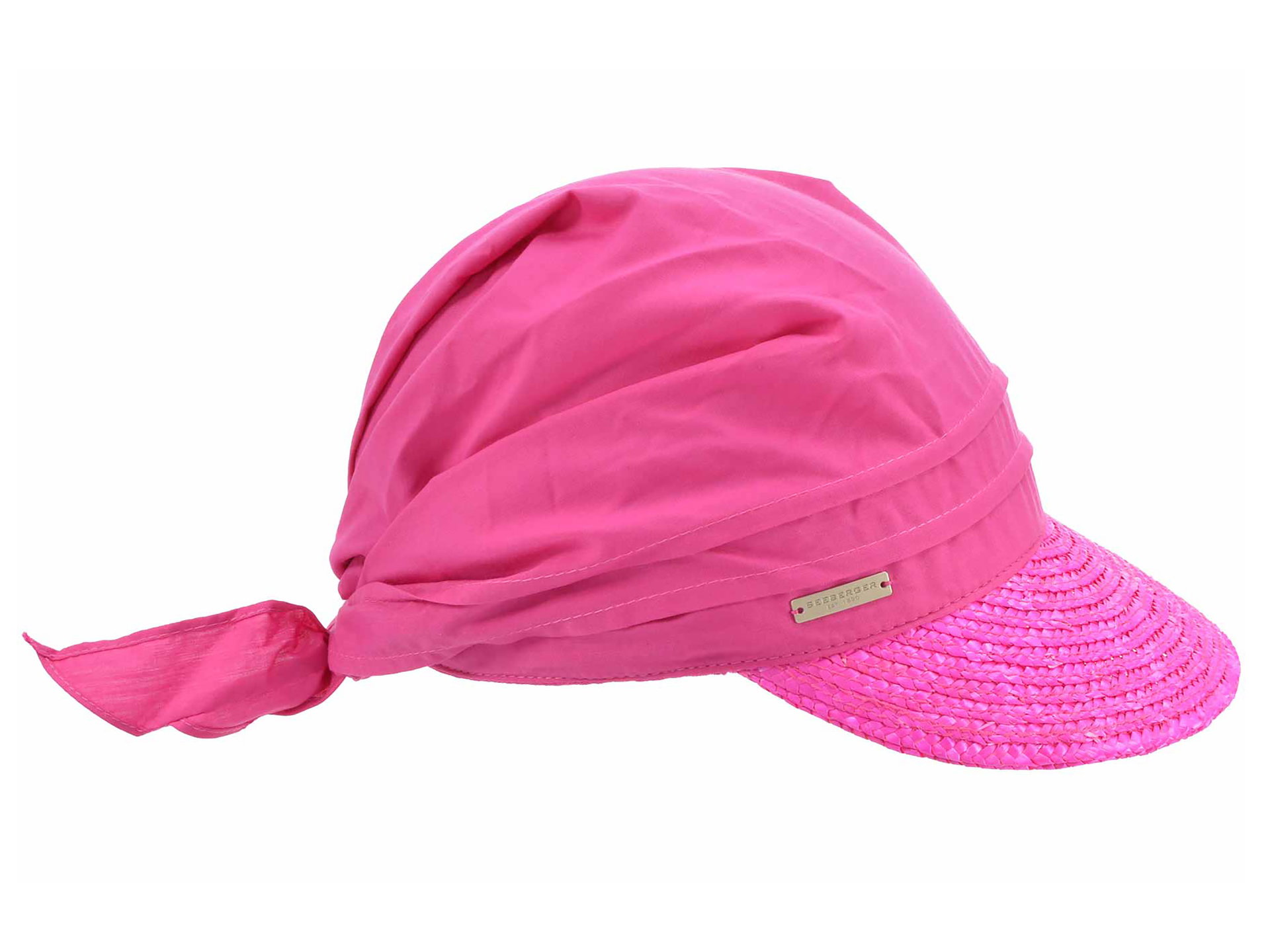Seeberger feminine Schirmmütze aus Strohborte