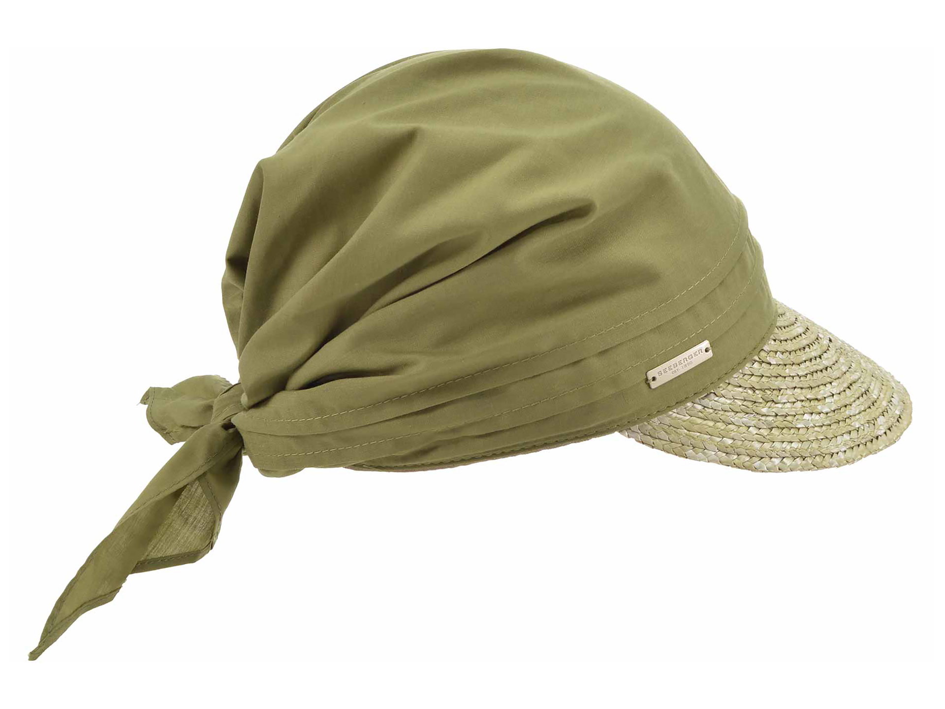 Seeberger feminine Schirmmütze aus Strohborte