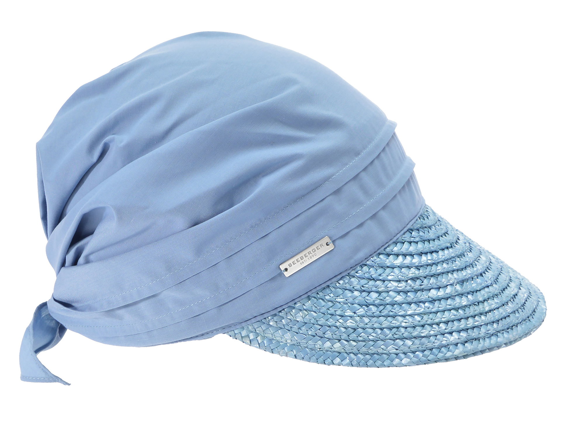 Seeberger feminine Schirmmütze aus Strohborte