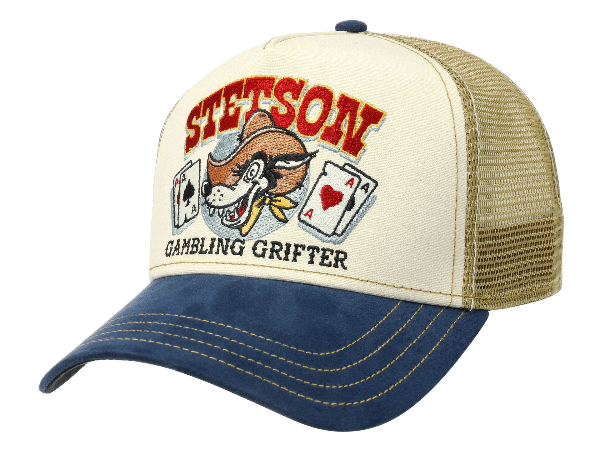 Stetson Trucker Cap Gambling Grifter