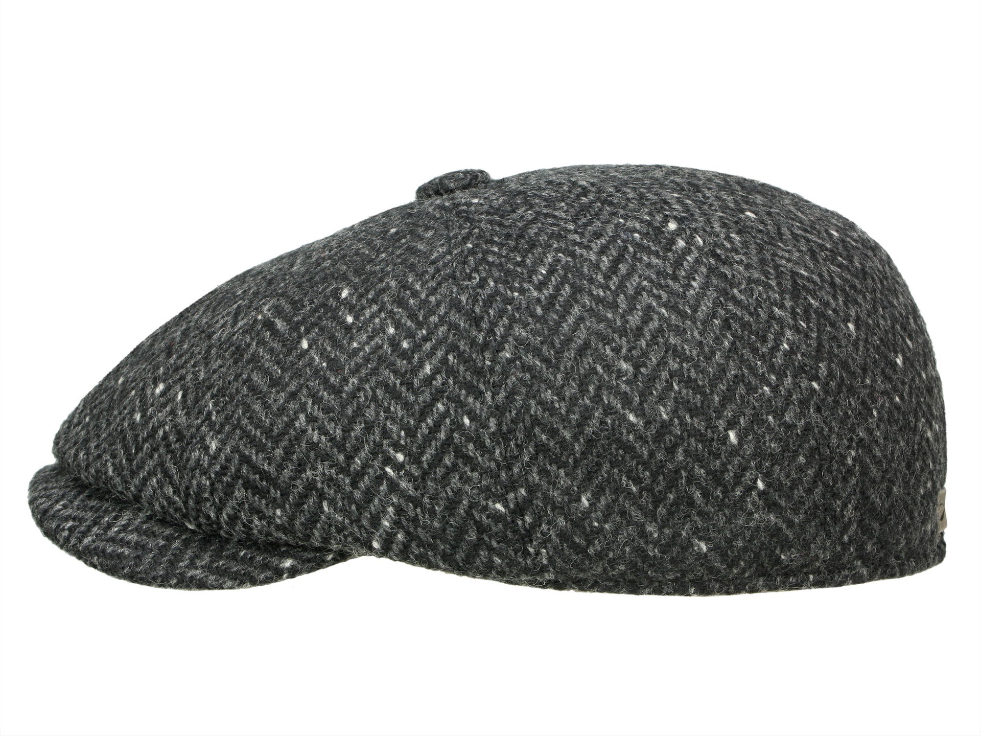 Göttmann Princeton Klassische Newsboy Cap Fischgrat Muster