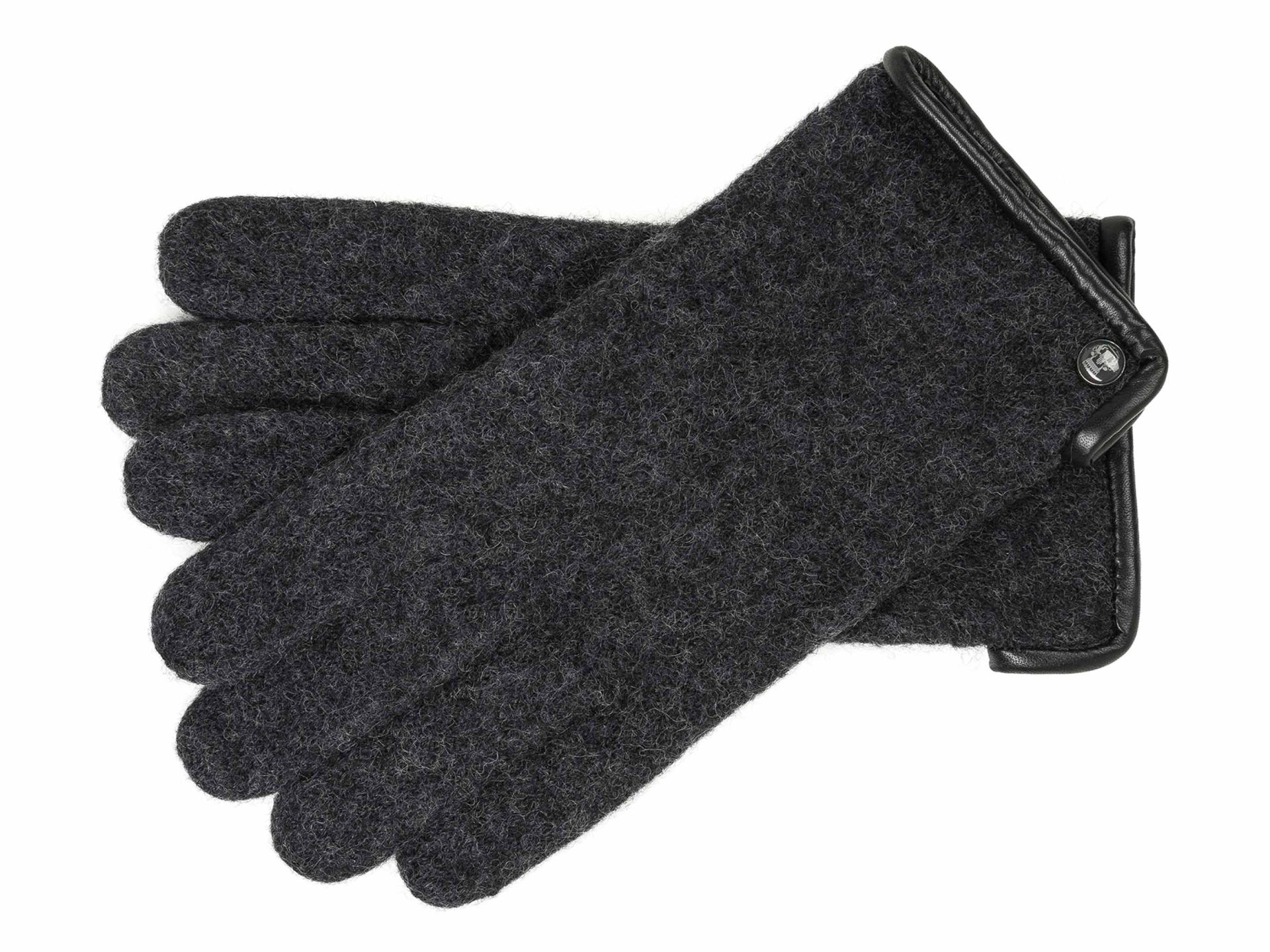 Roeckl Herren Lammfell Handschuhe In Schwarz  Kuschlig Warm, Innen Weiches  Fell, Auen Klassisches Leder